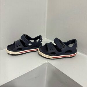 Baby croc sandals size 4